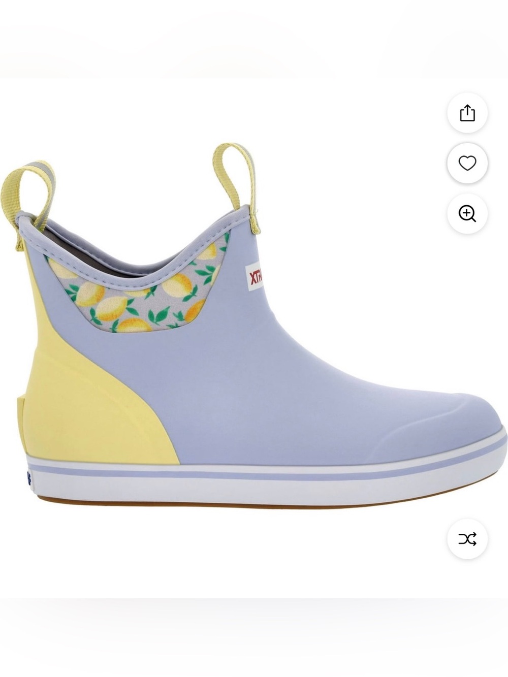 Xtratuf Women's 6 in Ankle Deck Boot - Lemons